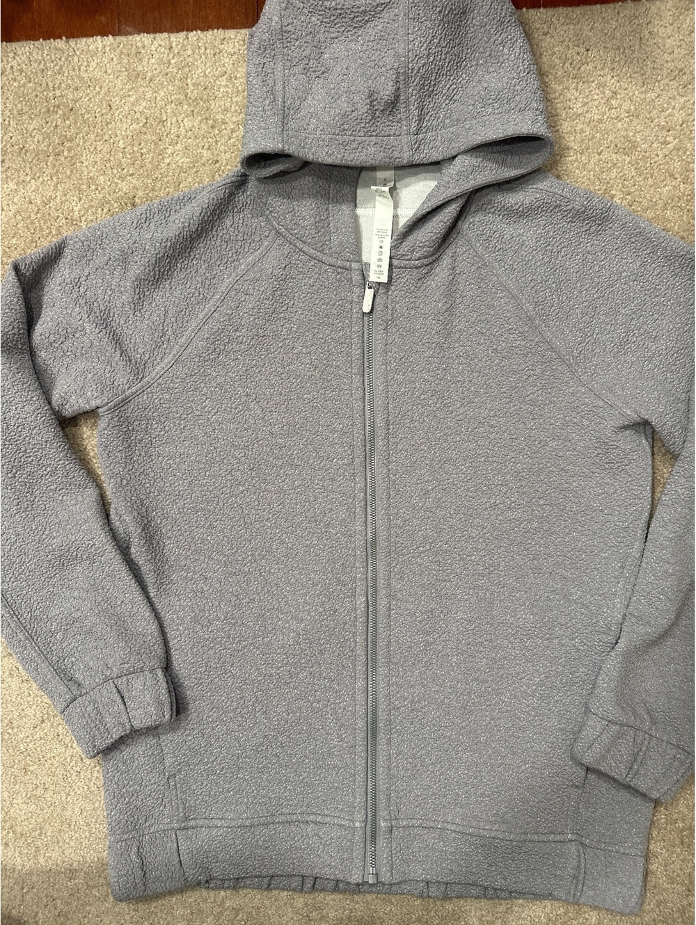 (5)Lululemon Women's Lavender Full-Zip Hoodie Size Small